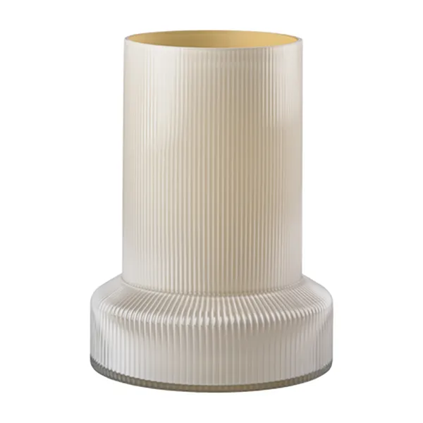 Hvils glasvas Ø21 cm