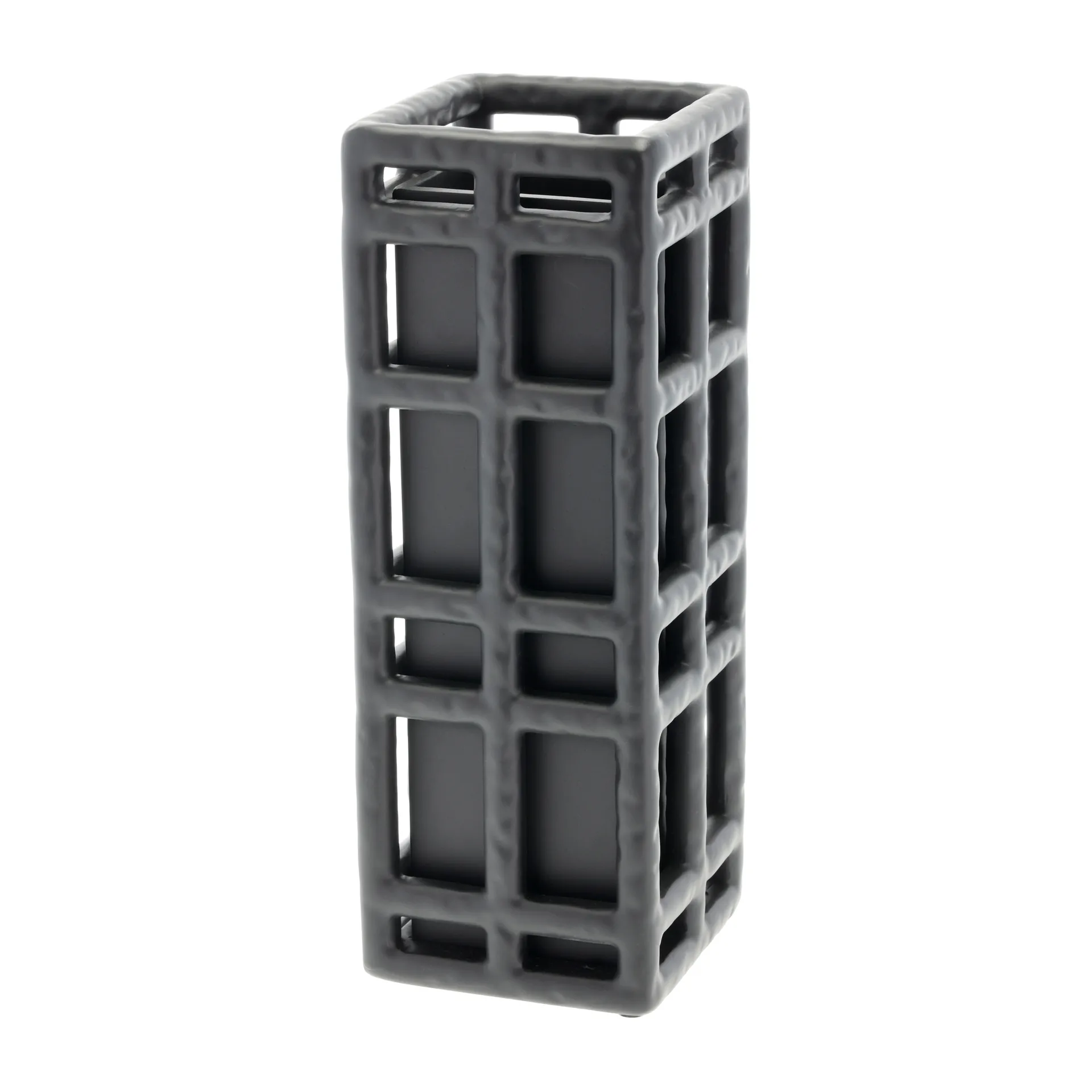 Villa Collection Lyng vas 11x11x30 cm Black