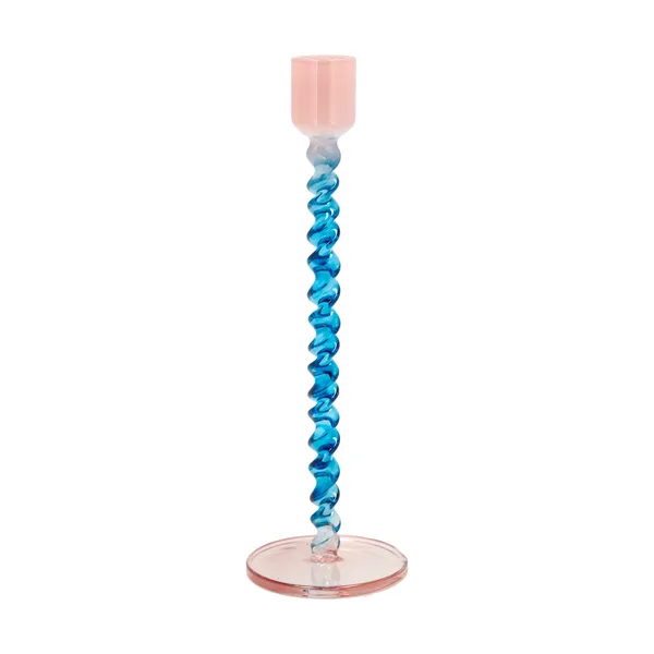 Styles ljusstake 20,3 cm, Blue