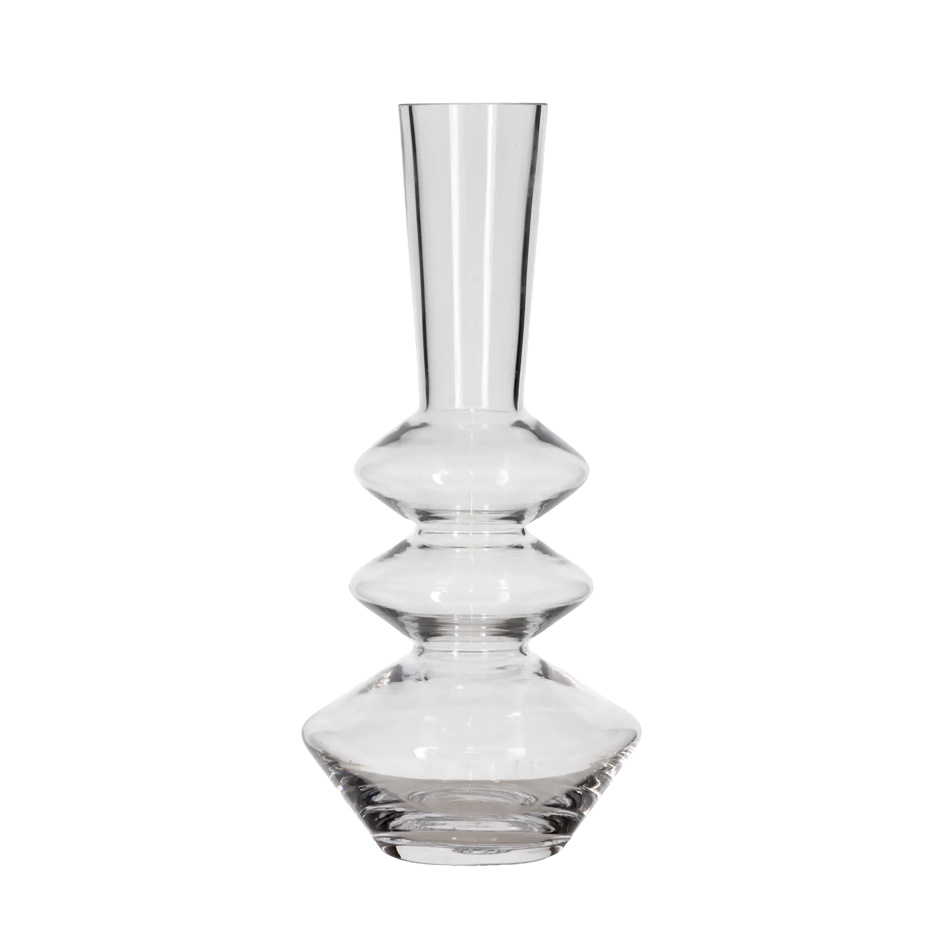Villa Collection Trio vase &Oslash;14 cm Klar