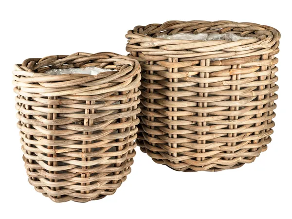 Vida växtbehållare korg 2-pack, Naturrotting