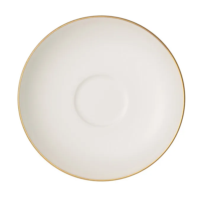 Villeroy & Boch Anmut Gold espressounderkop Hvid