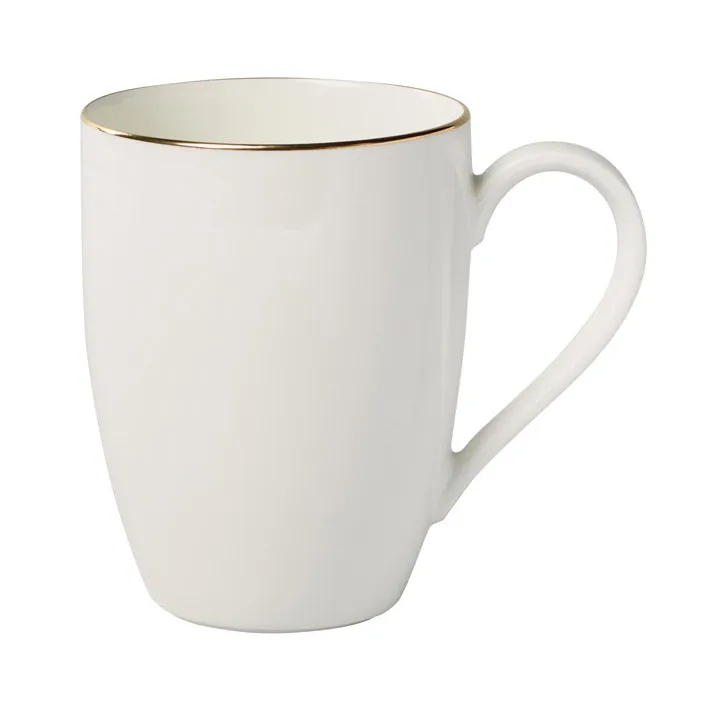 Villeroy & Boch Anmut Gold krus 35 cl Hvid