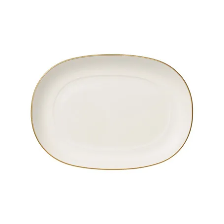 Villeroy & Boch Anmut Gold serveringsfad 20 cm Hvid