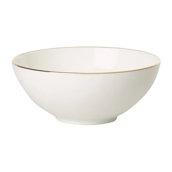 Villeroy & Boch Anmut Gold sk&aring;l &Oslash; 13 cm Vit