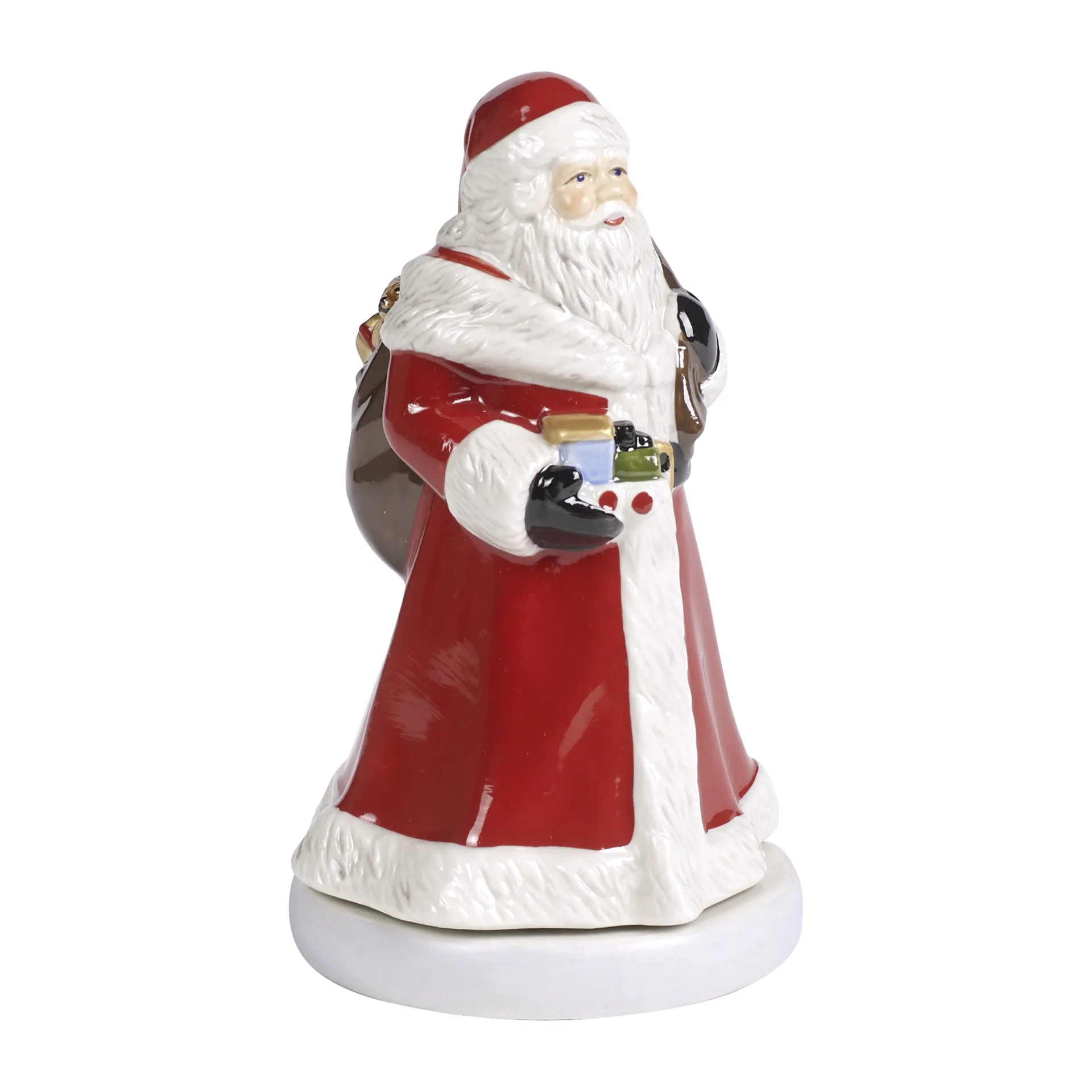 Villeroy & Boch Boîte à musique Nostalgic Melody Père Noël Rouge-blanc