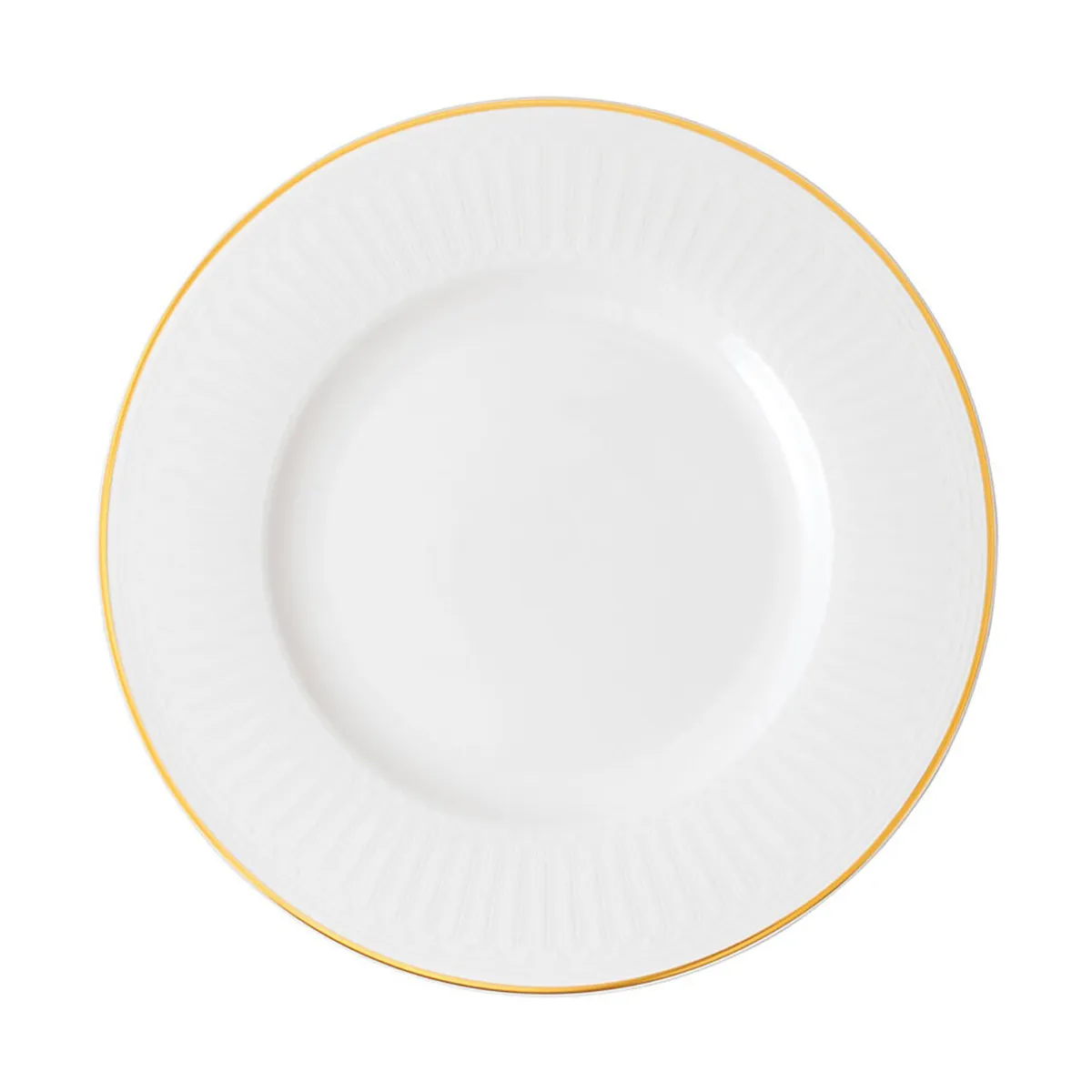Villeroy & Boch Château Septfontaines asiet Ø22,5 cm Hvid/Guld