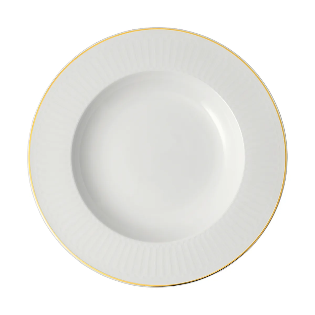 Villeroy & Boch Château Septfontaines dyb tallerken Ø29x3,5 cm Hvid/Guld