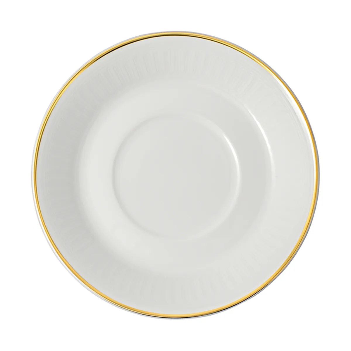 Villeroy & Boch Château Septfontaines espressofad Ø12,5 cm Hvid/Guld