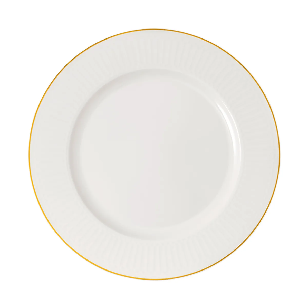 Villeroy & Boch Ch&acirc;teau Septfontaines serveringsfat &Oslash;33,5 cm Vit-guld
