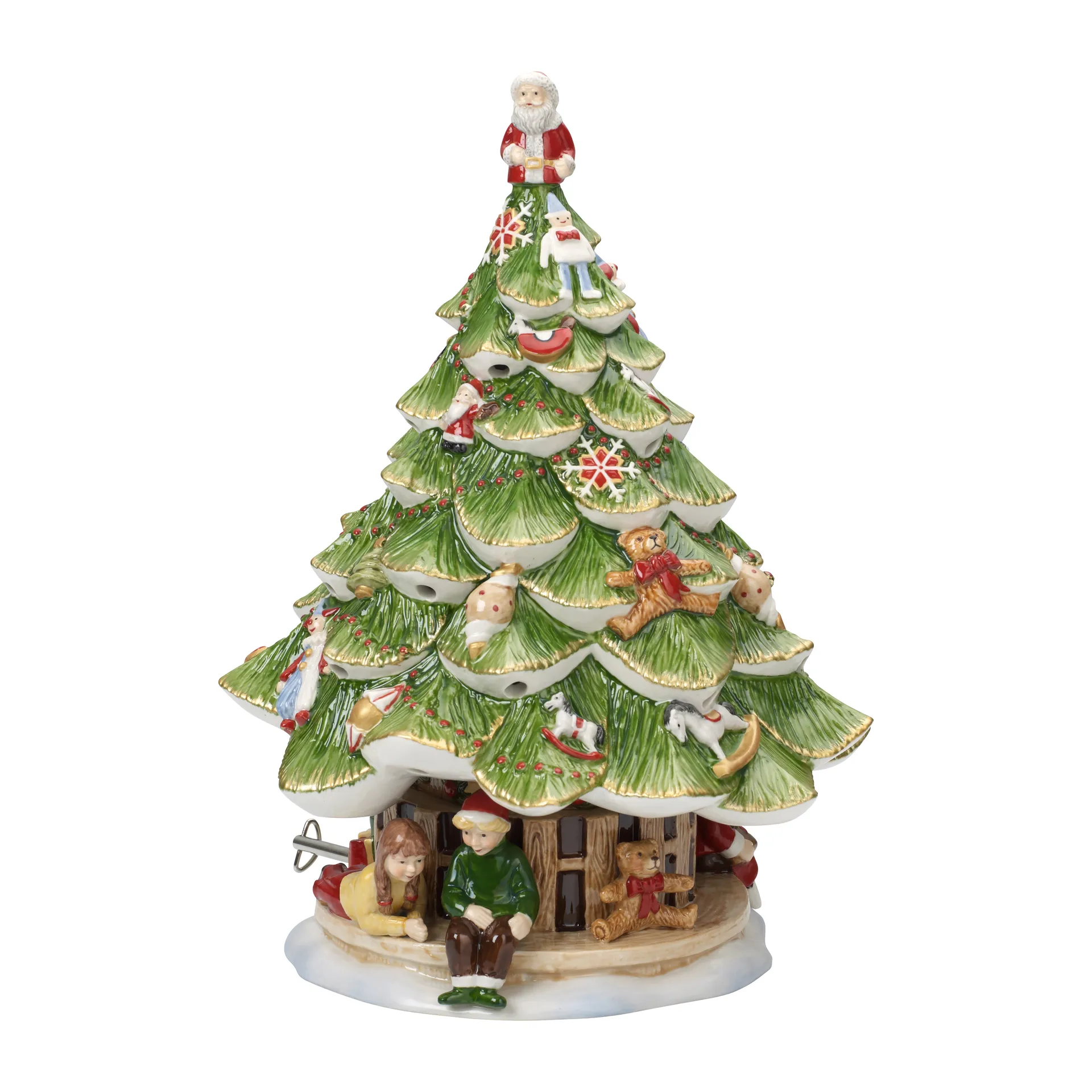 Villeroy & Boch Christmas Toys Memory spilledåse juletræ Grøn