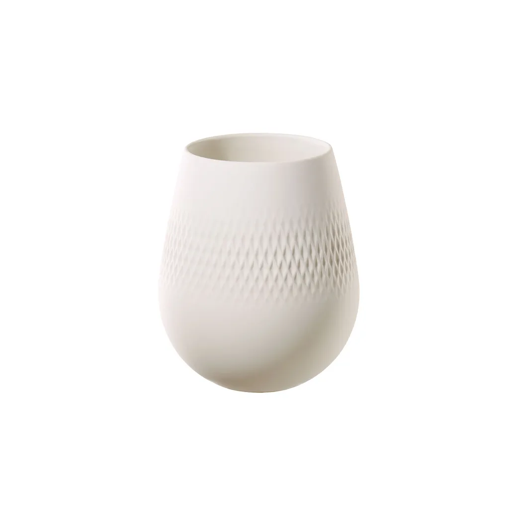 Villeroy og Boch Collier Blanc Carre vas liten