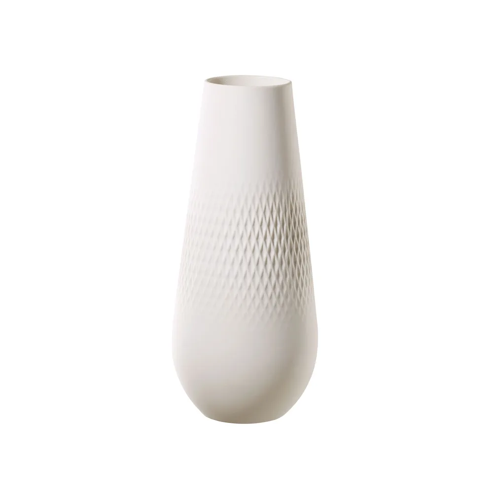 Villeroy & Boch Collier Blanc Carre vase Høj