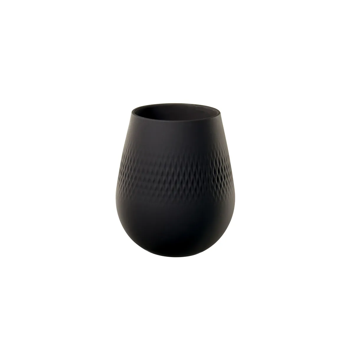 Villeroy og Boch Collier Noir Carre vas liten