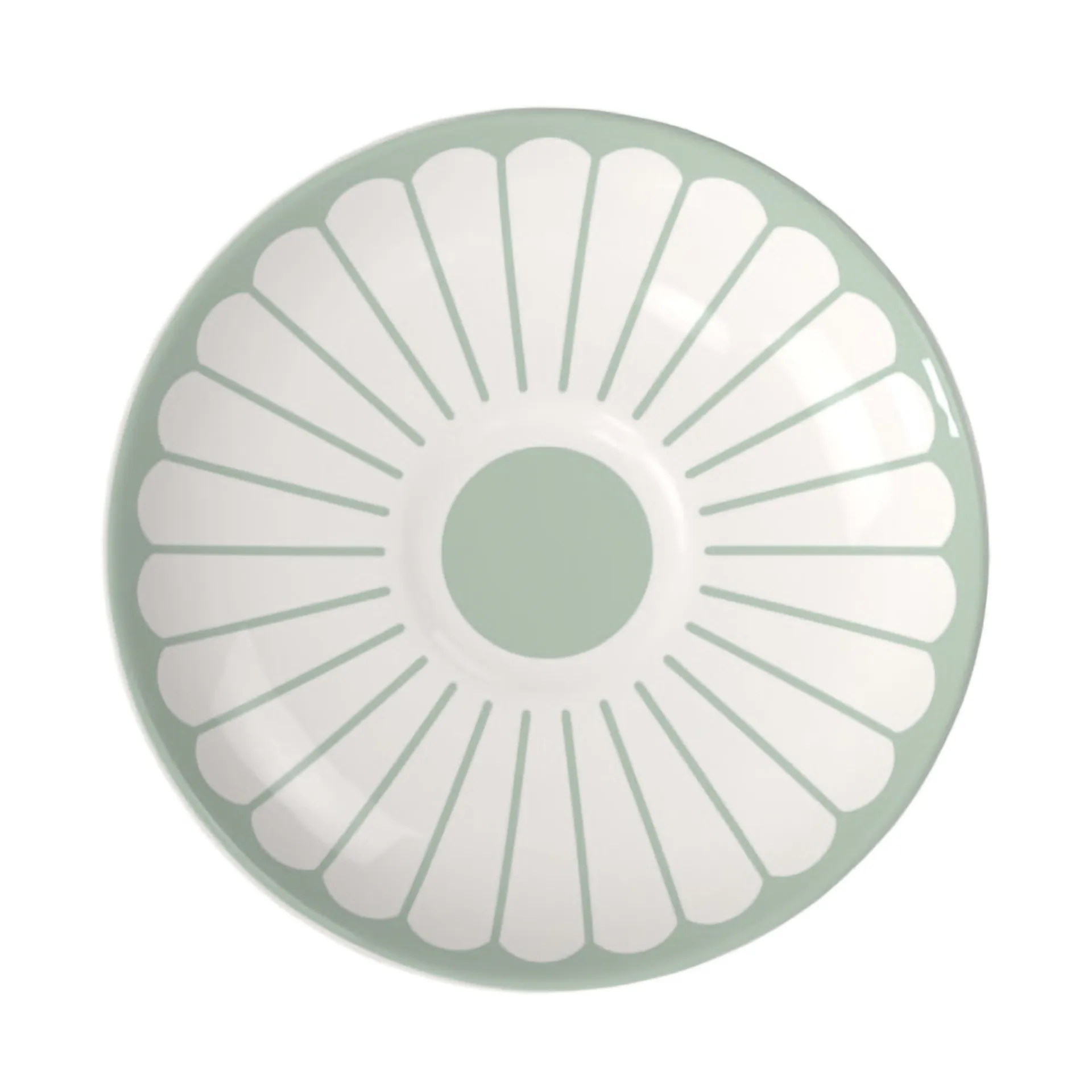 Villeroy & Boch Fleu fad til espressokop Ø11,7 cm White-green