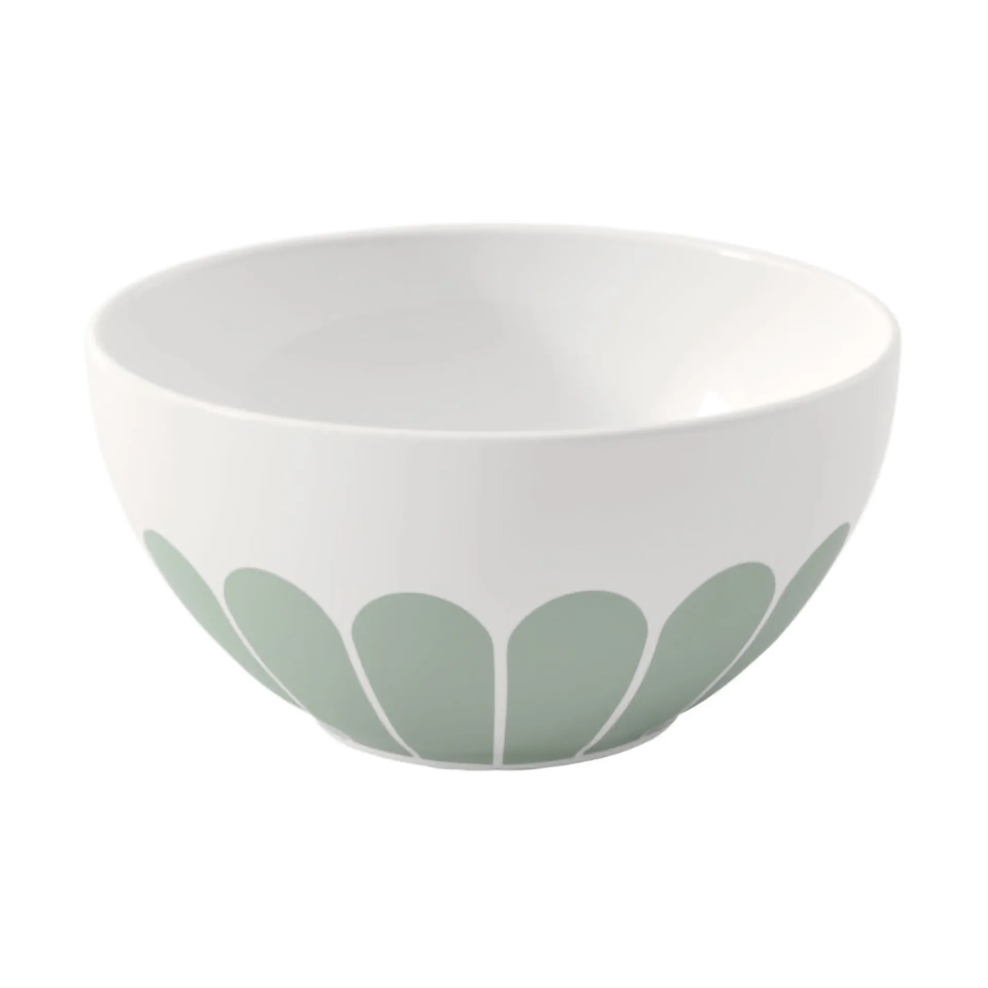 Villeroy & Boch Fleur morgenmadsskål 43 cl White-green