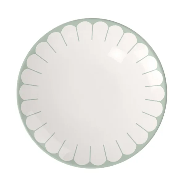 Fleur tallrik Ø21 cm, White