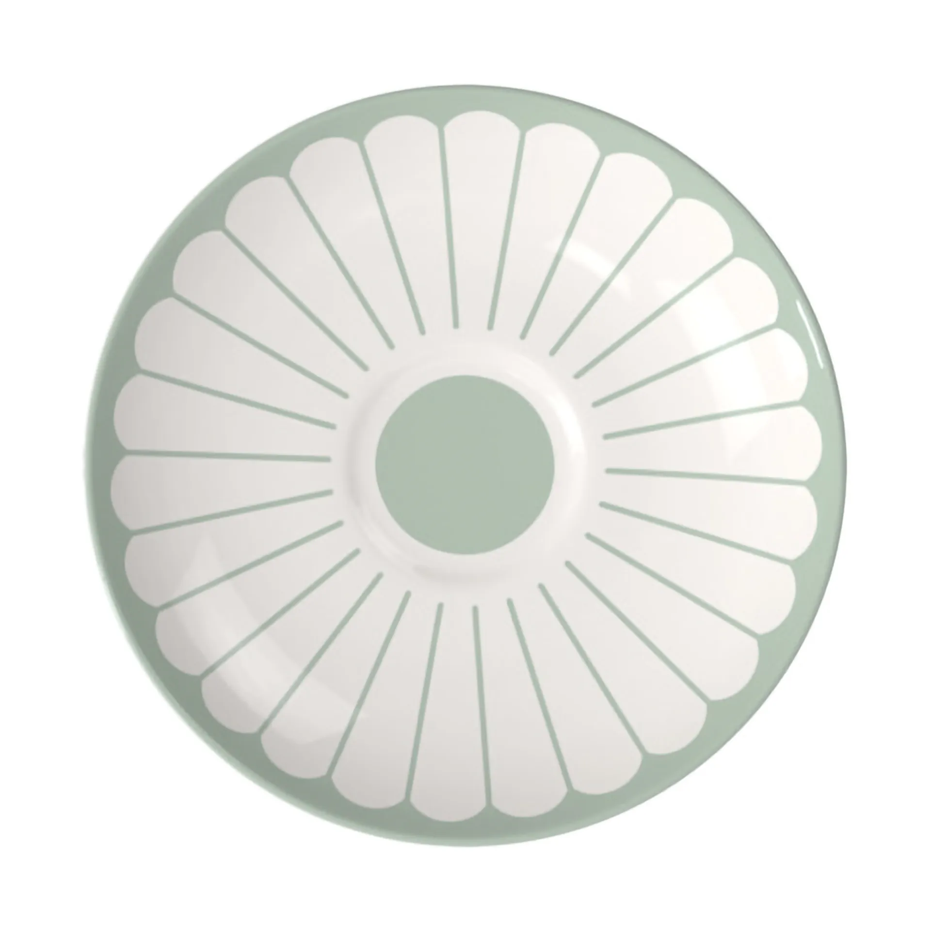 Villeroy & Boch Fleur underkop til kaffekop Ø14,8 cm White-green
