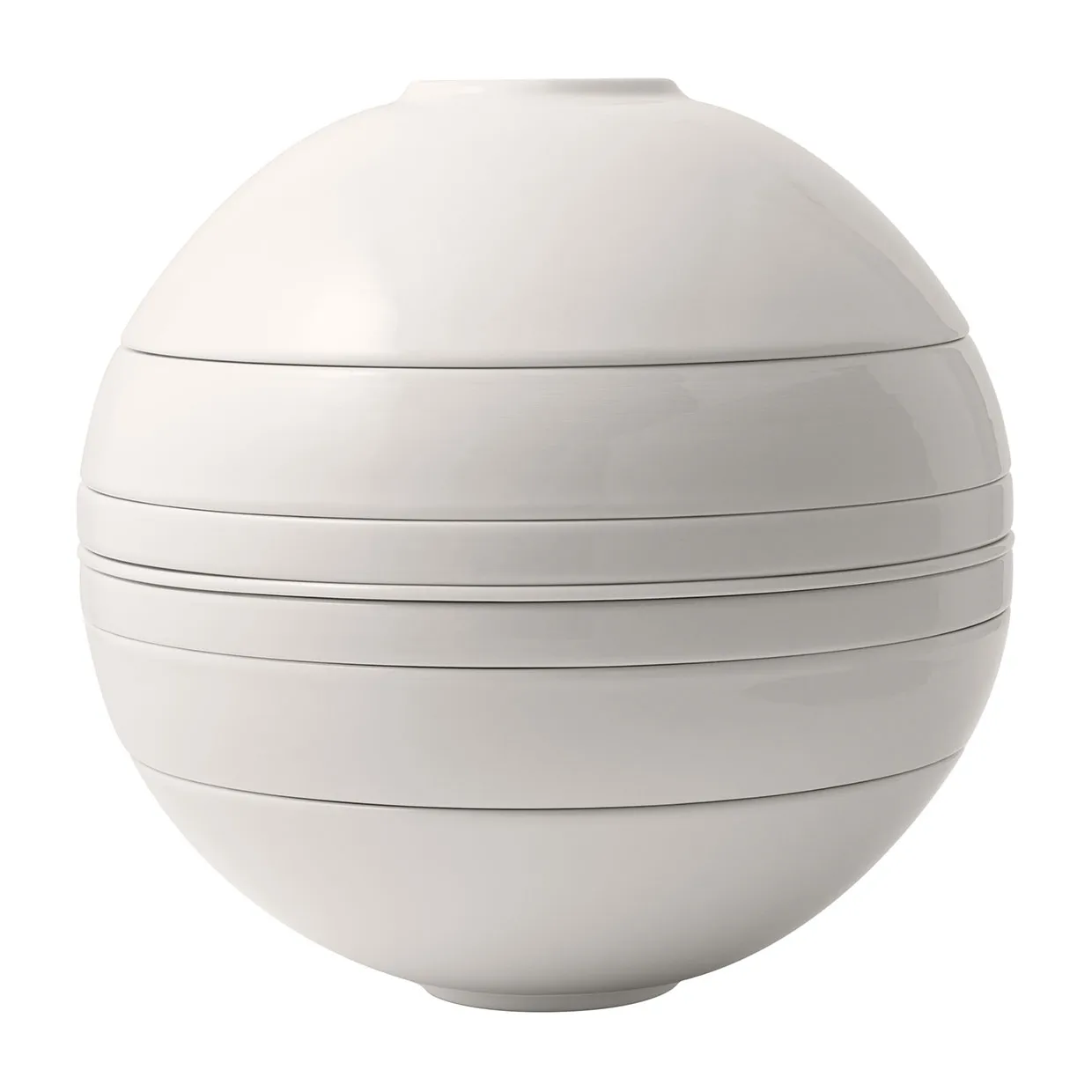 Villeroy & Boch Iconic La Boule service 7 dele Hvid