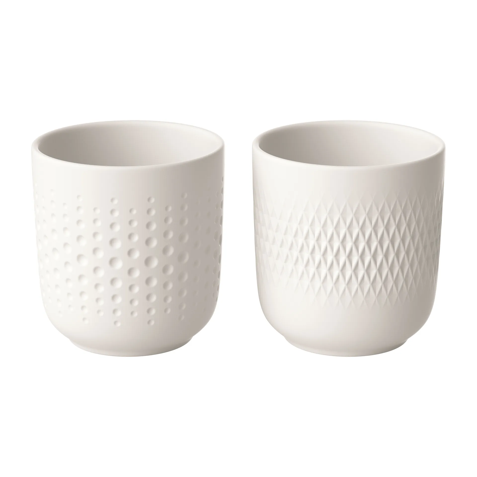 Villeroy & Boch Manufacture Collier kop 2-pak Hvid