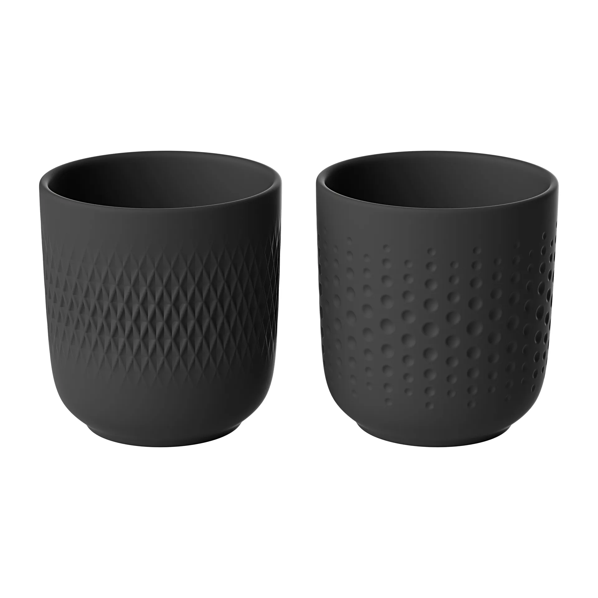 Villeroy & Boch Manufacture Collier kop 2-pak Sort