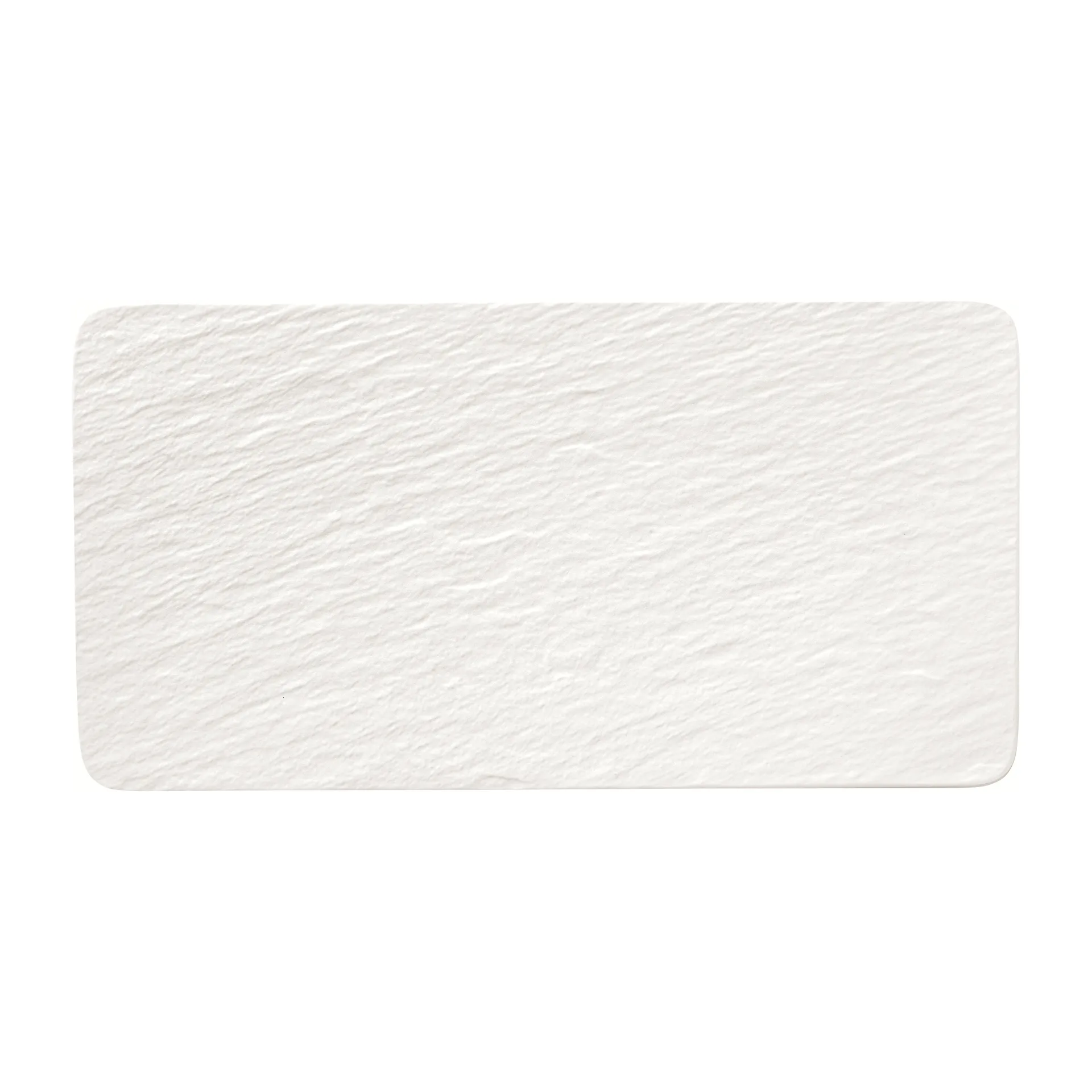Villeroy & Boch Manufacture Rock serveringsfad 18x35 cm Blanc