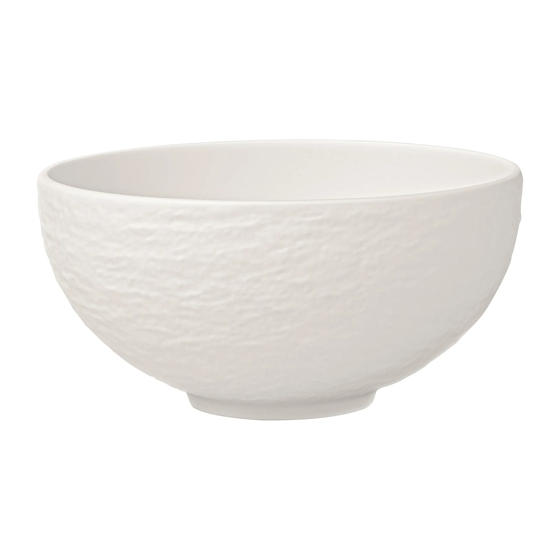 Villeroy & Boch Manufacture Rock soppsk&aring;l &Oslash;13 cm Blanc