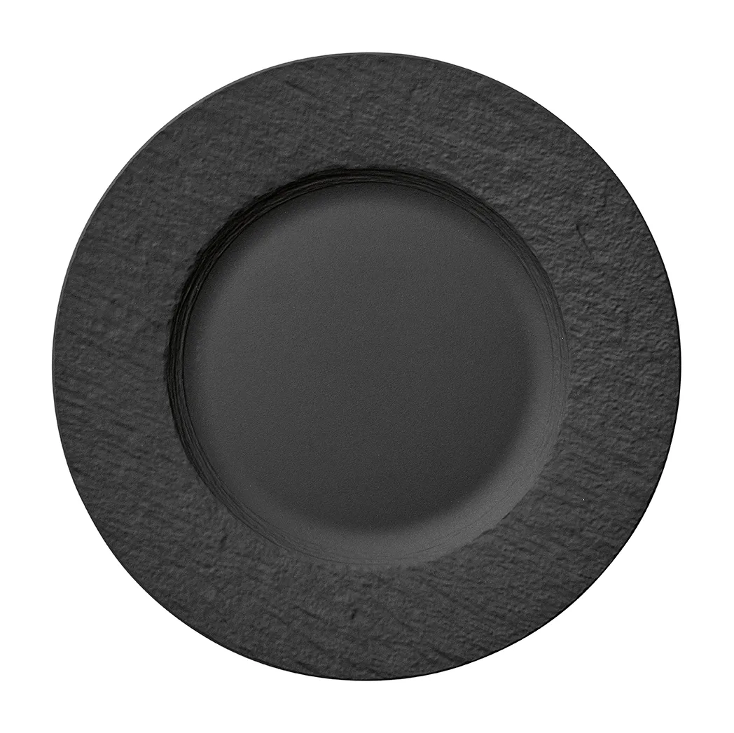 Villeroy & Boch Manufacture Rock tallerken Ø27 cm Sort billede