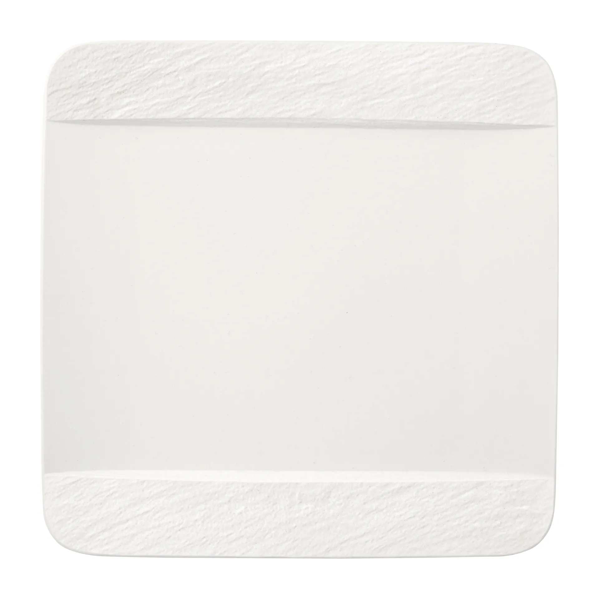 Villeroy & Boch Manufacture Rock tallerken 28x28 cm Blanc