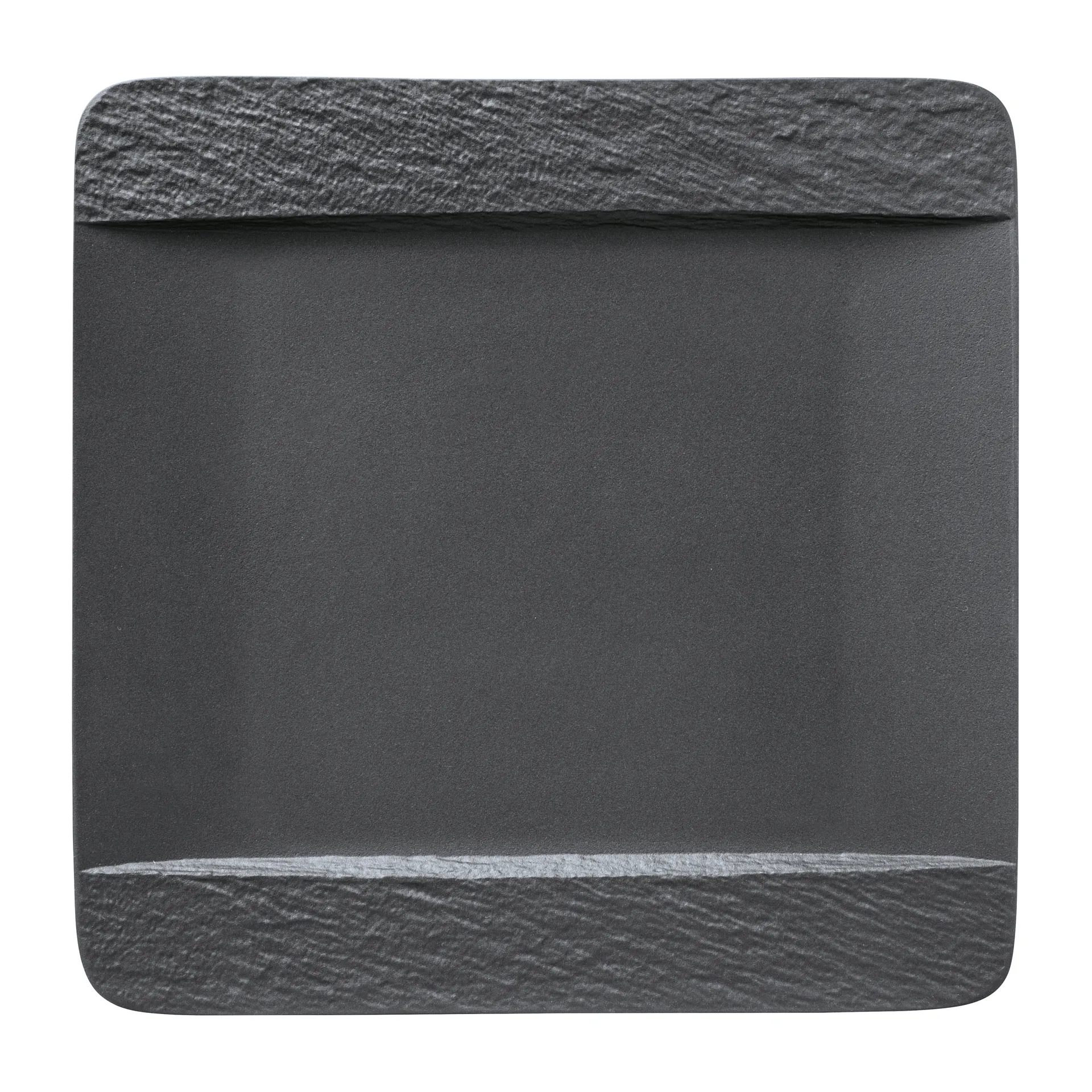 Villeroy & Boch Manufacture Rock tallerken 28x28 cm Sort billede