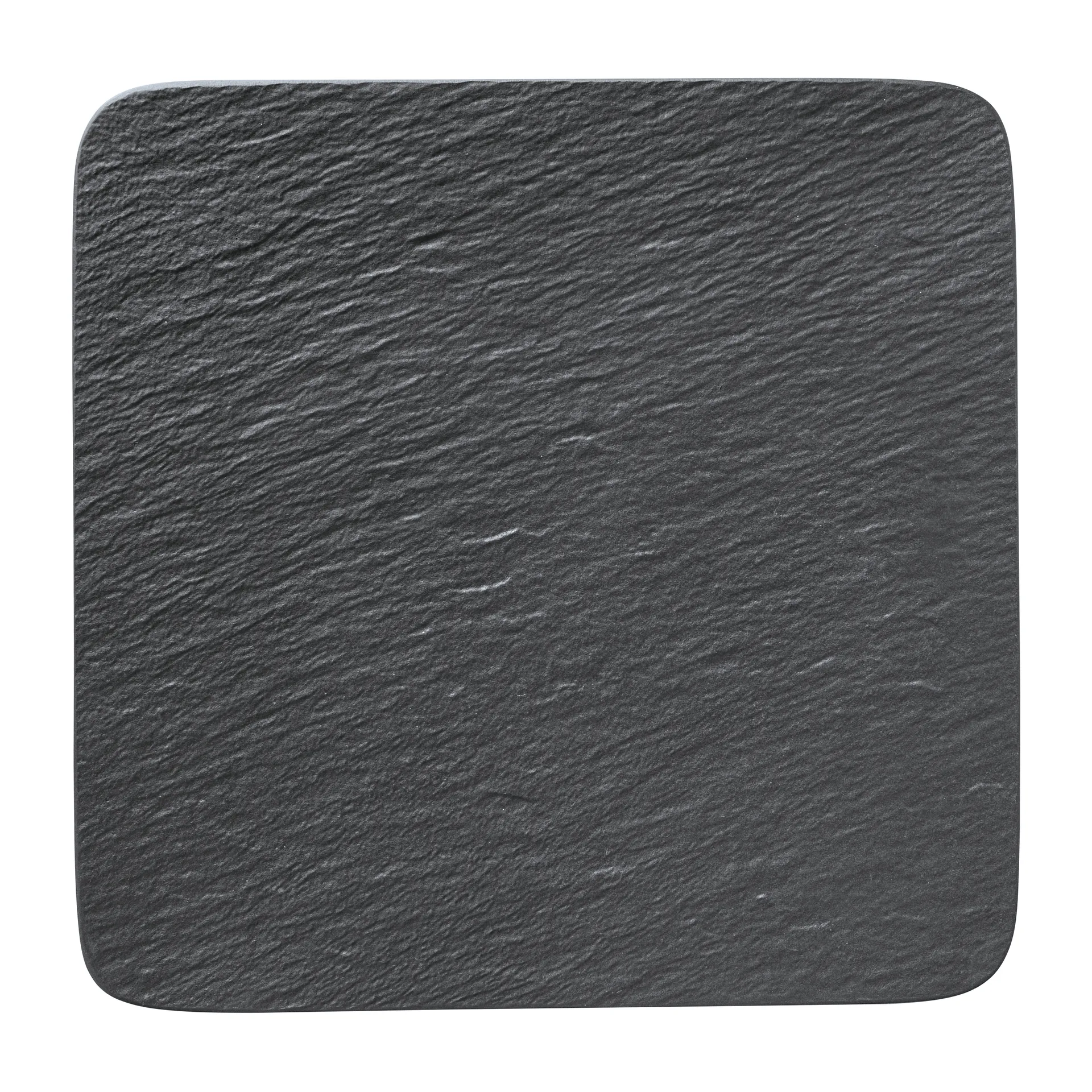 Villeroy & Boch Manufacture Rock tallerken 32x32 cm Sort billede
