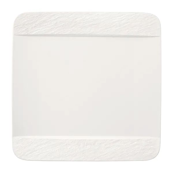 Manufacture Rock tallrik 28x28 cm, Blanc
