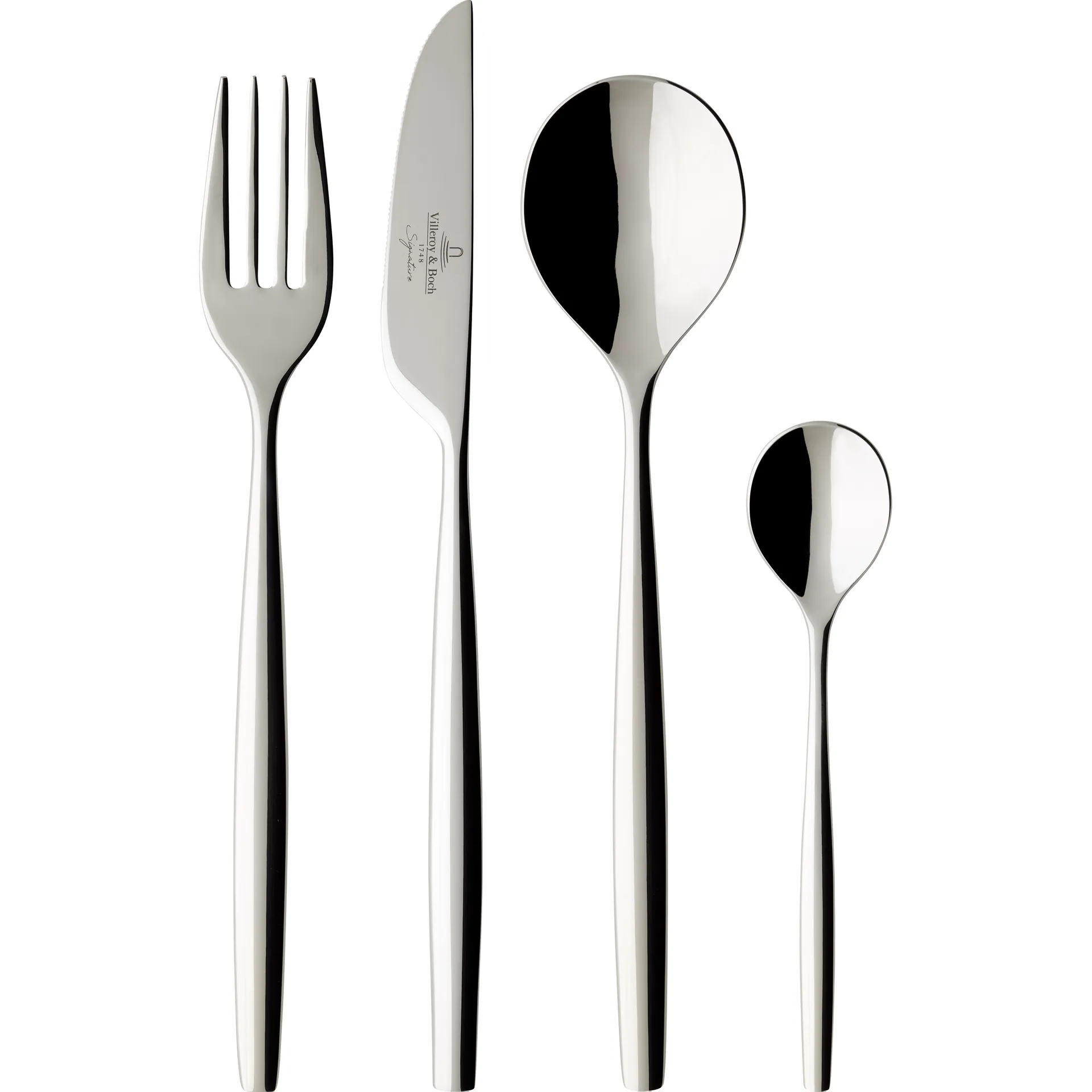 Villeroy & Boch Metro Chic bestiksæt 24 dele Rustfrit stål billede