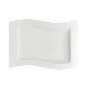 Villeroy & Boch NewWave tallerken rektangul&aelig;r 33x24 cm
