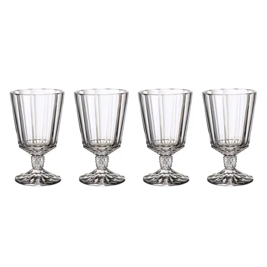 Opera vitvinglas 4-pack, Klar