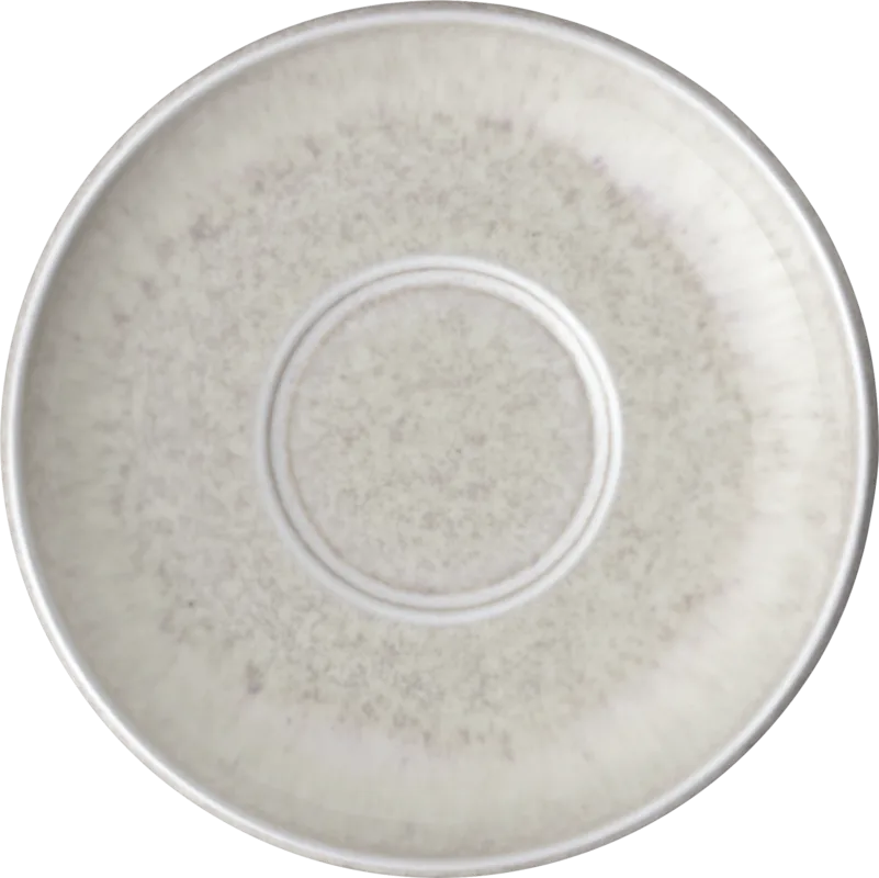Villeroy & Boch Perlemor fad til espressokop Ø12,5 cm Beige billede