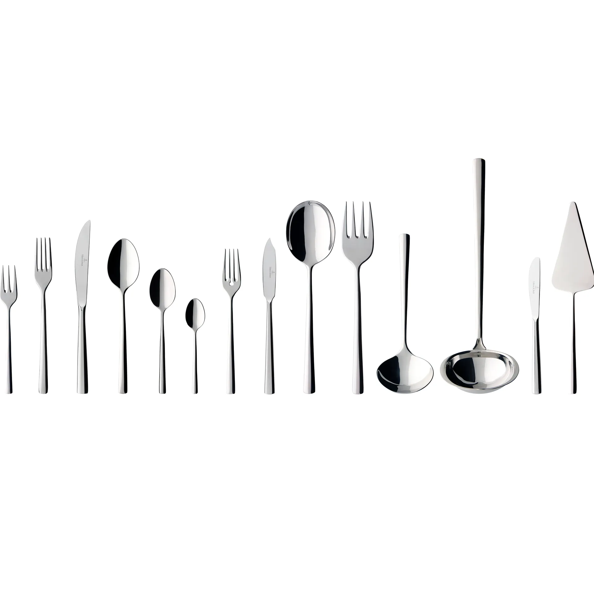 Villeroy & Boch Piemont frokost bestiksæt 113 dele Rustfrit stål