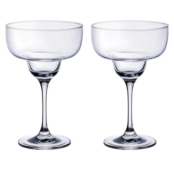 Purismo margaritaglas 2-pack, Klar