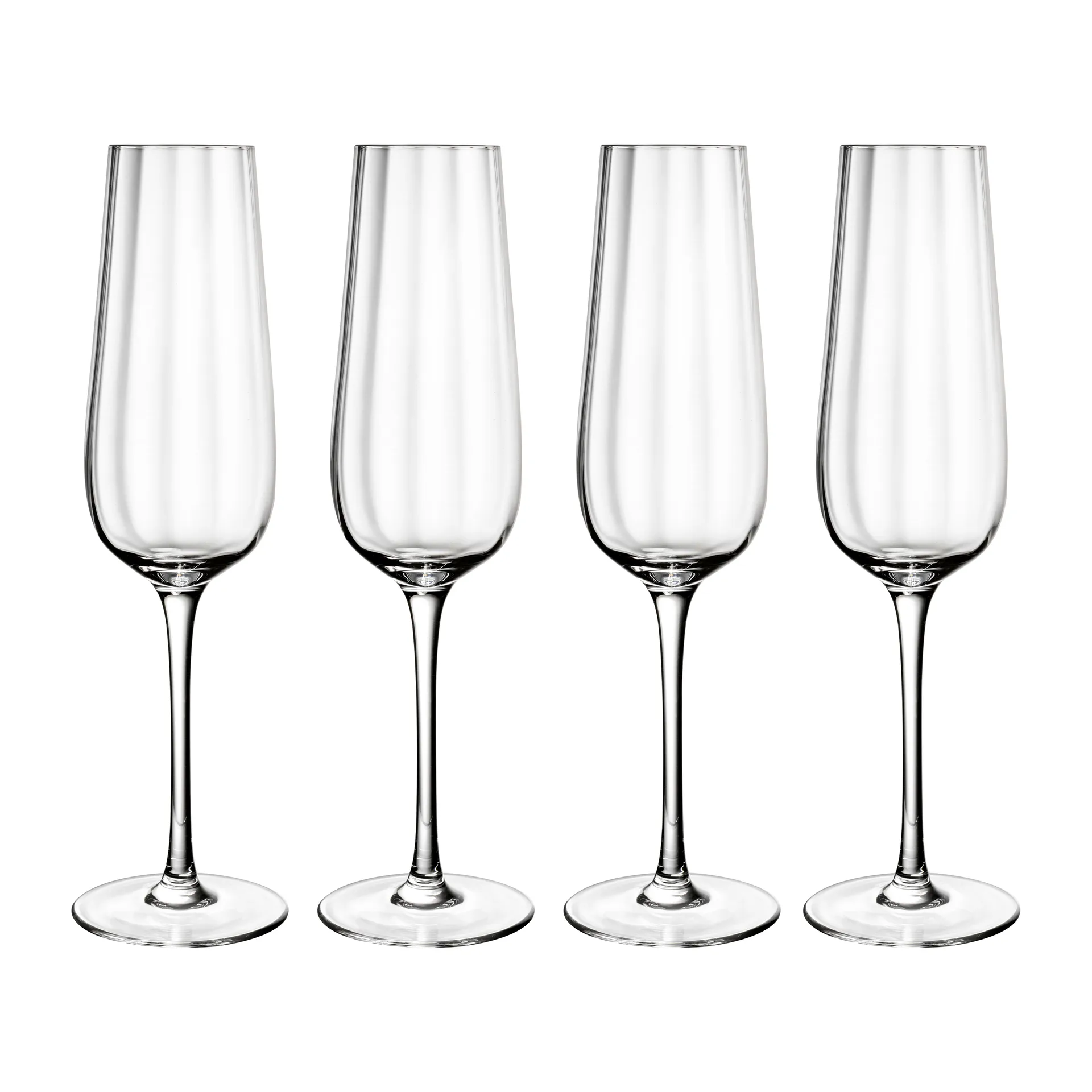 Villeroy & Boch Rose Garden champagneglas 4-pack 29 cl Klar