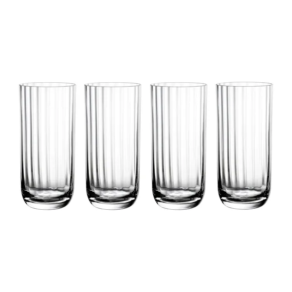 Rose Garden longdrinksglas 4-pack 45 cl, Klar