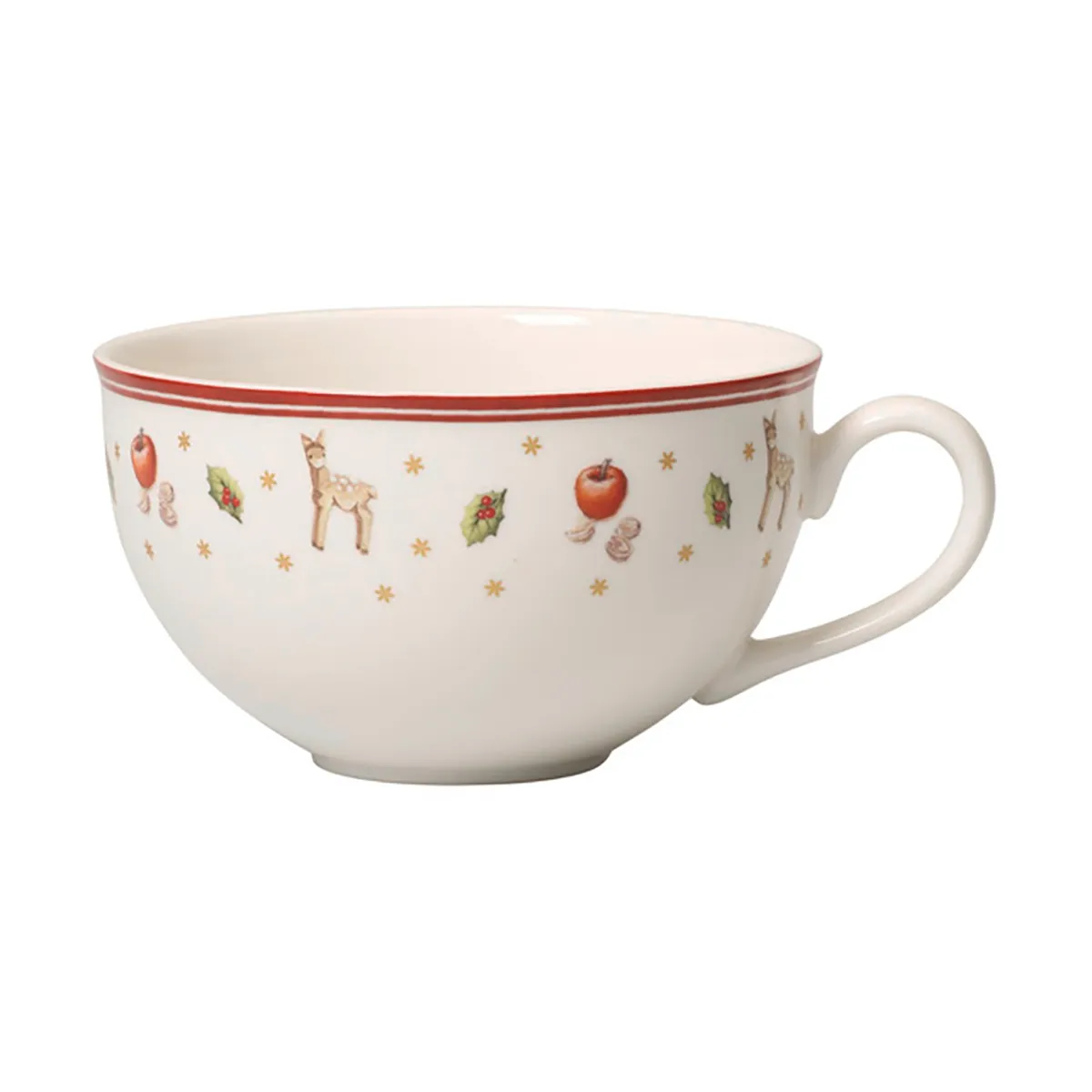 Villeroy & Boch Toy's Delight kopp 30 cl Vit-r&ouml;d
