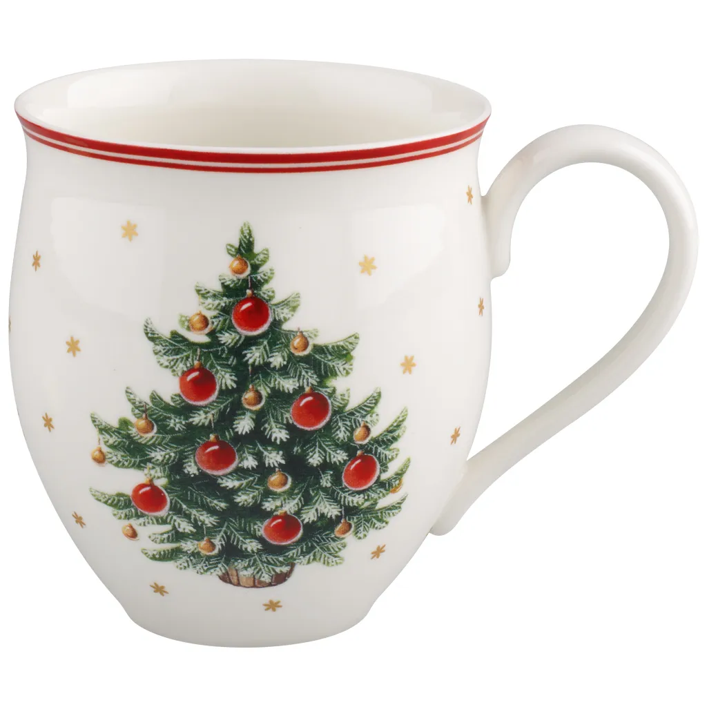 Villeroy & Boch Toy's Delight mugg 39 cl Vit-r&ouml;d