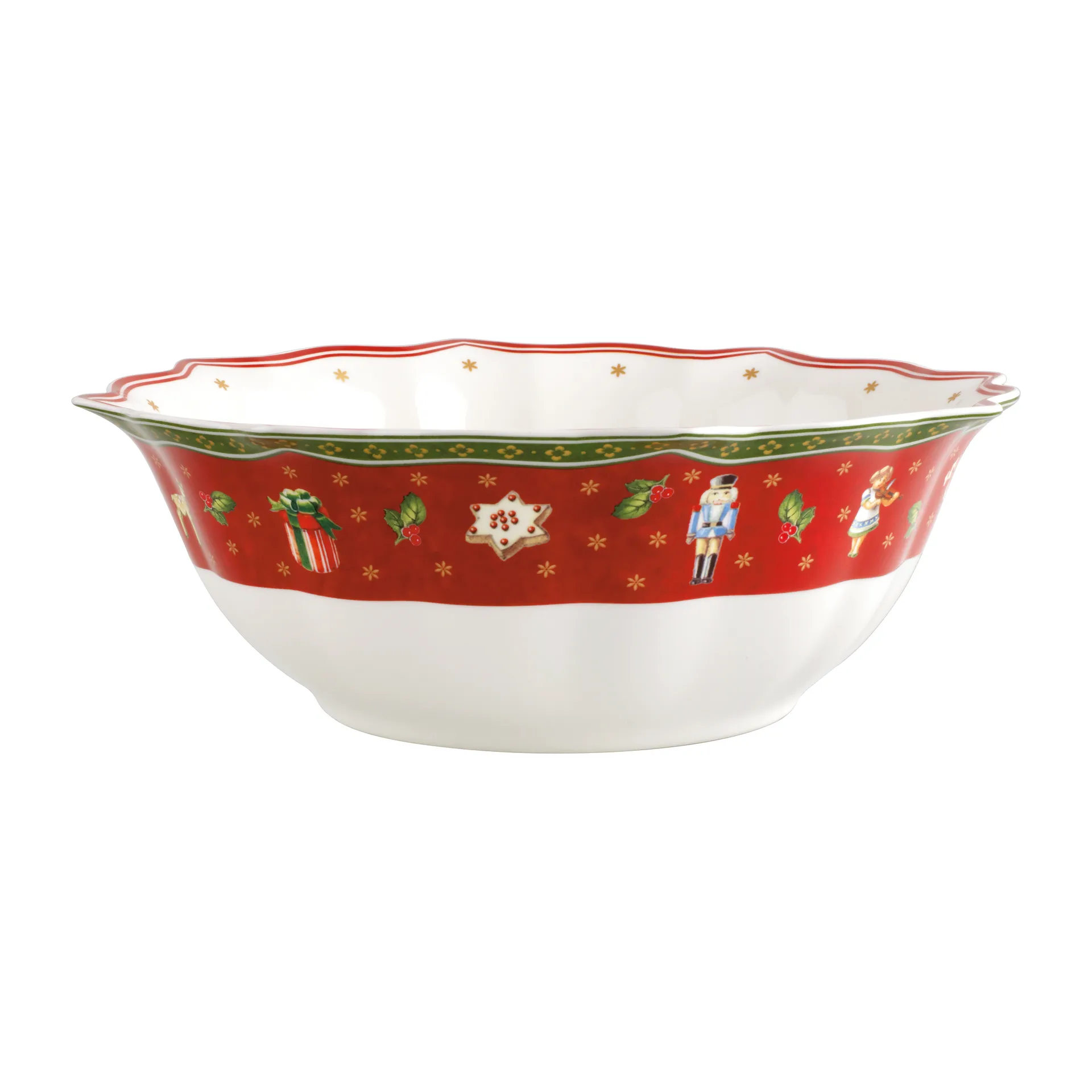 Villeroy & Boch Toy's Delight salatskål Ø31,5 cm Hvid/Rød