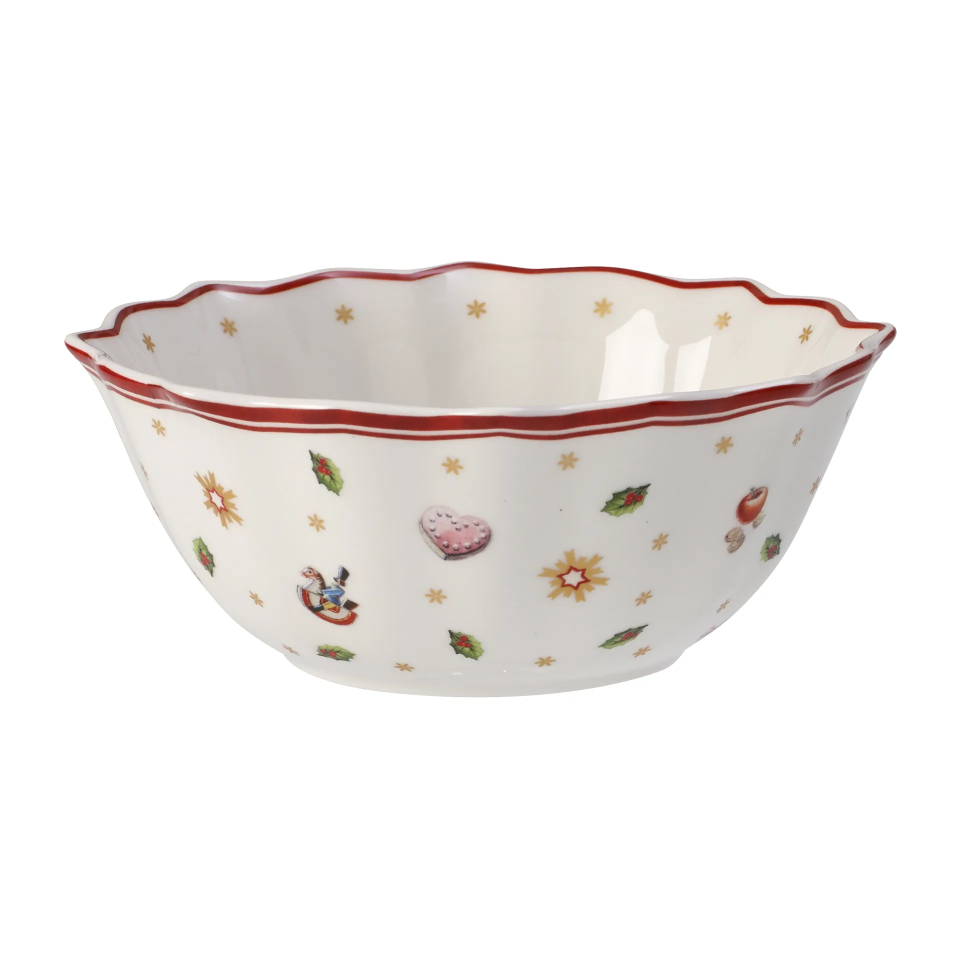 Villeroy & Boch Toy's Delight skål 50 cl Hvid/Rød