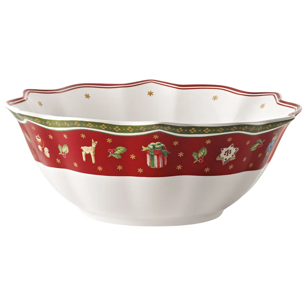 Villeroy & Boch Toy's Delight skål 55 cl Hvid-rød