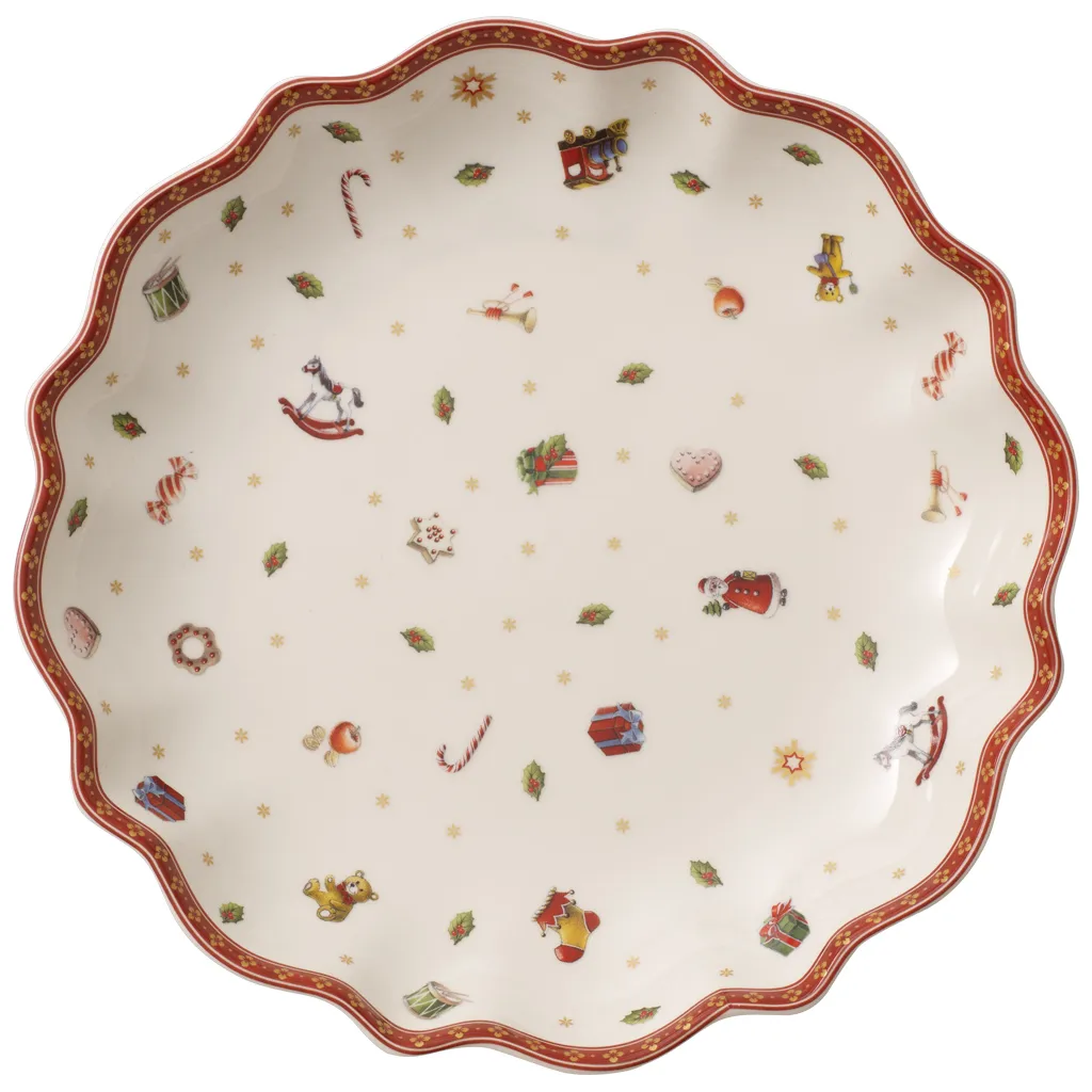 Villeroy & Boch Toy's Delight skål large Ø25 cm Hvid-rød