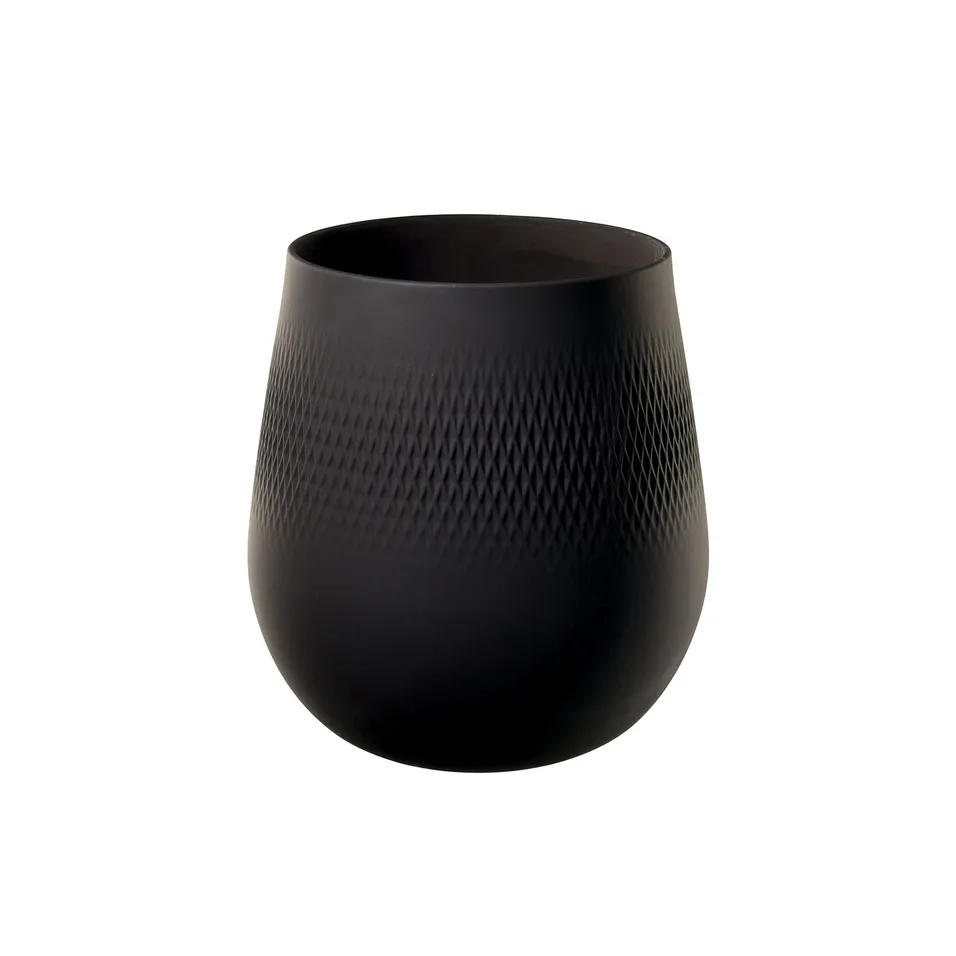 Villeroy & Boch Vase Collier Noir Carre moyen