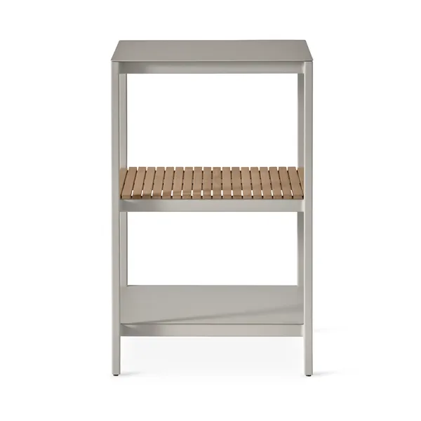 Vipp740 Open-Air köksmodul small, Warm grey, 59x59x93 cm