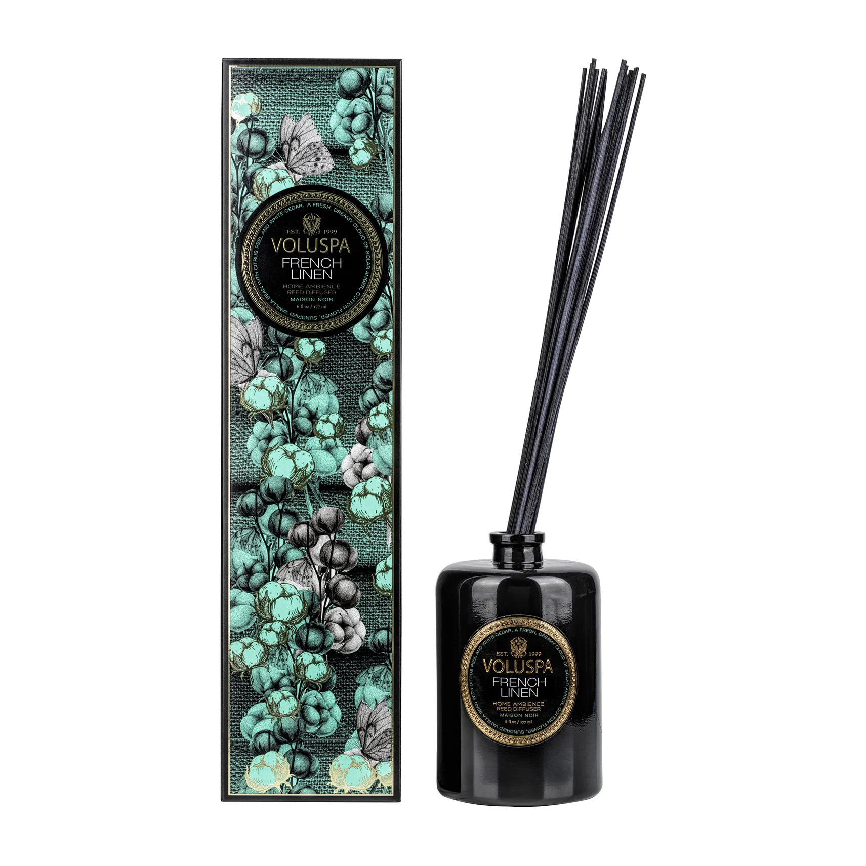 Voluspa Bâtonnets parfumés Maison Noir 177 ml French Linen