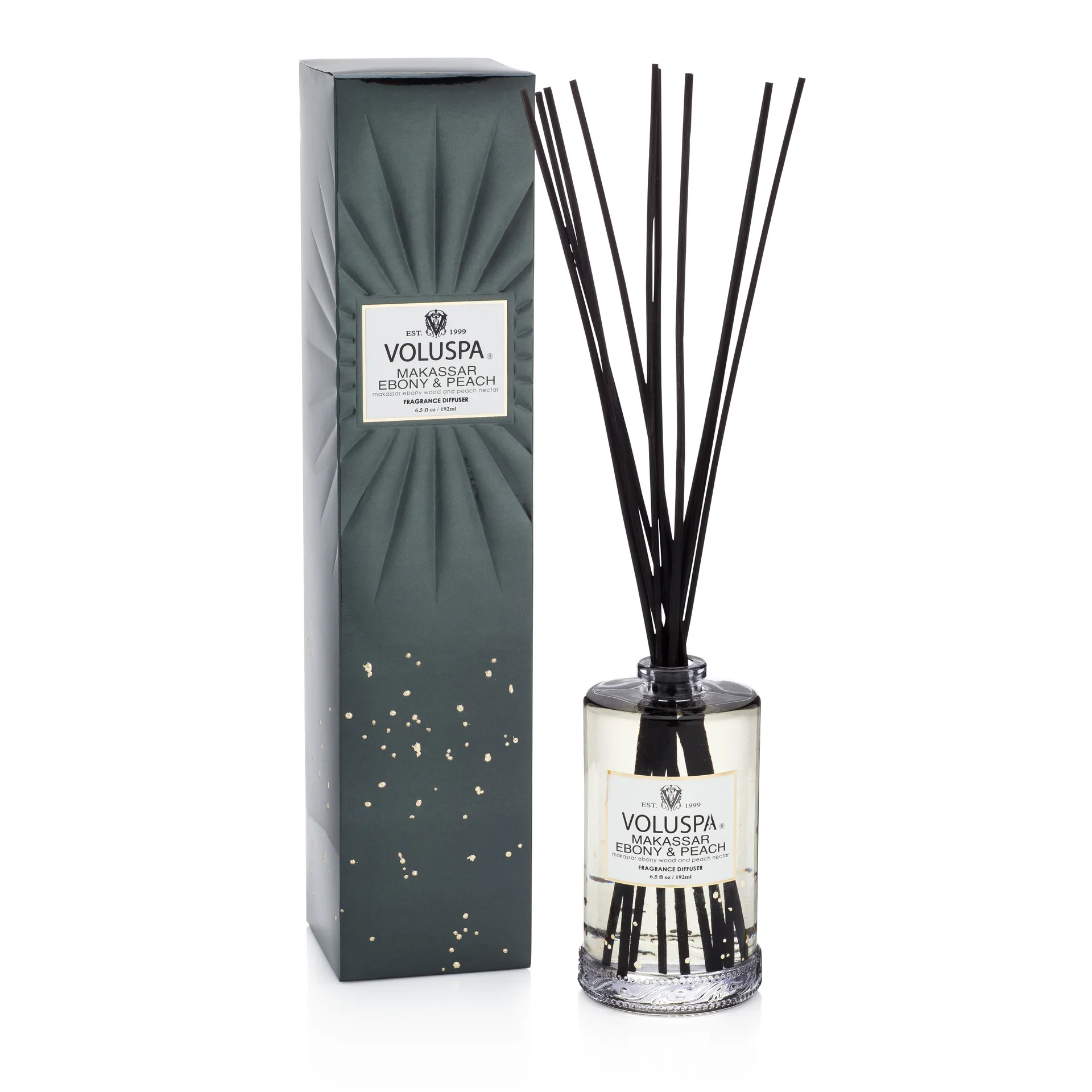 Voluspa Diffuseur de parfum Voluspa 192 ml Makassar Ebony & Peach